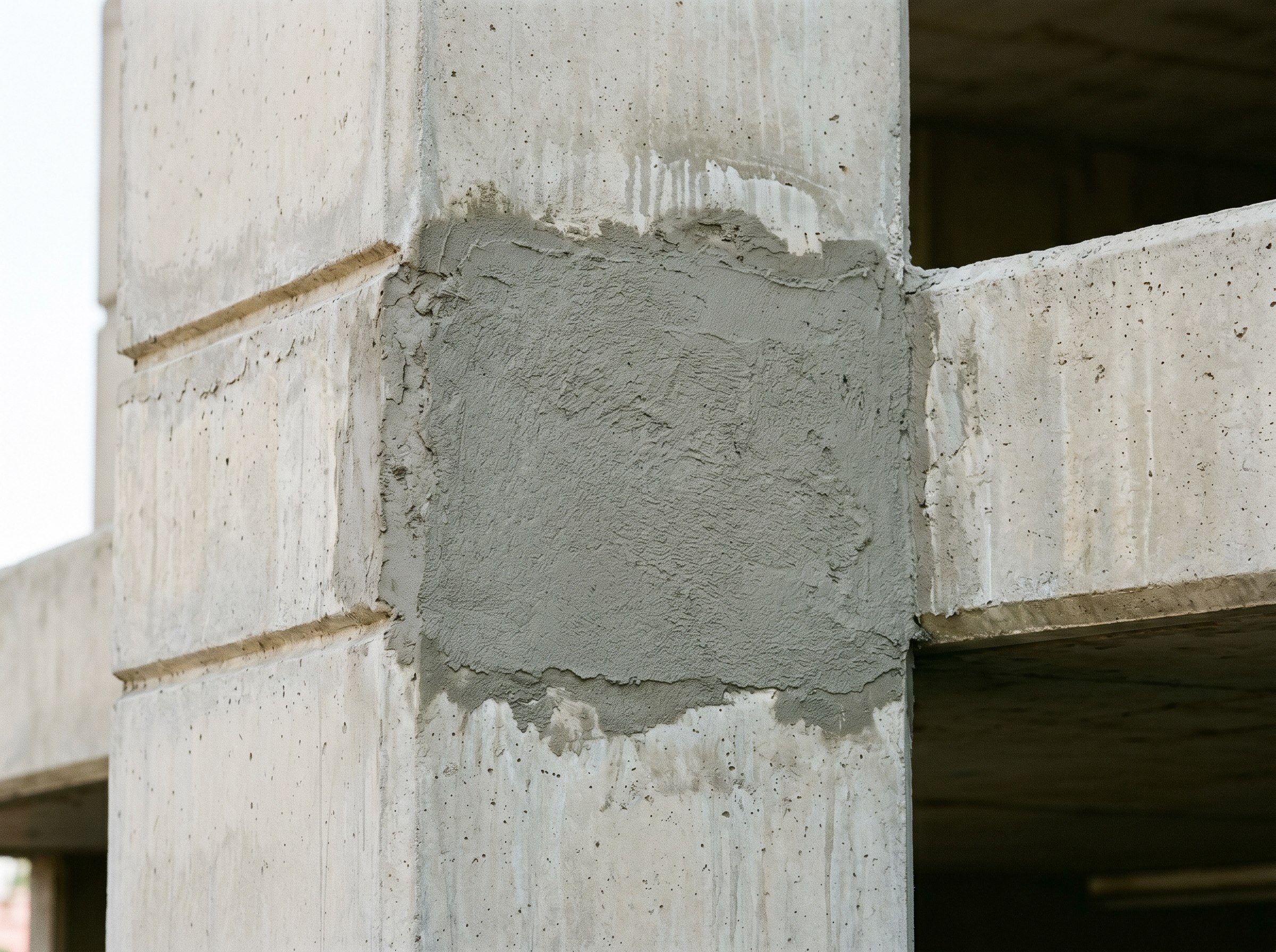 Concrete spalling and structural repair on a Gauteng commercial façade